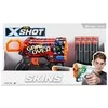 Zuru XShot SKINS MENACE paleidimo priemonė (8 rodyklės) dizainas B