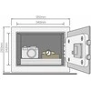 Seifas - Yale YSV/250/DB2 16.3L Plieninis Juodas