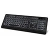 Yenkee USB Klaviatūra YKB 1025CS Vision, laidinė, su apšvietimu, juoda
