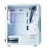Zalman i3 neo atx mid tower rgb korpusas 4x ventiliatorius, baltas
