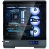 Zalman P50 DS PC-case, Midi-Tower, ATX, RGB, Tempered Glass - juodas