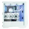 Zalman Z9 Iceberg MS ATX ARGB ventiliatorius x4, baltas