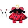 Zapf Mga Std BABY BORN Biedronka kostiumas 43cm + galvos juostelė 871492 /6