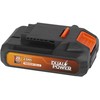 POWERPLUS Akumuliatorius 20V 2AH Dual Power Powdp9021 – tik dvigubos galios 20V įrankiams