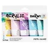 Akrilinių dažų rinkinys Darwi 5x75ml pagrindinės spalvos
