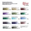 Akvarelinių granuliuojančių dažų rinkinys ROSA Gallery 14x2,5ml, metalinėje dėžutėje