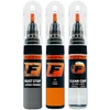 Firanto LOTUS C205 - METALLIC Oranžinis Rinkinys: Dažų korektorius įbrėžimų taisymui + Rūdžių modifikatorius + Lakas 15 ml