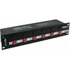 19" 2U elektros distributorius Eurolite Board 6-S, juodas