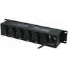 19" 2U elektros distributorius Eurolite Board 6-S, juodas