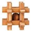 3D dėlionė Fridolin bamboo "Dėžutė tinklelis"