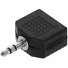 Adapteris 2x3,5mm/f-3,5mm/m Adam Hall 4 STAR AY MF3 MM3