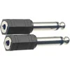 Adapteris Stagg 3.5 TS/f - 6.35mm TS/m 2vnt