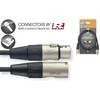 Audio kabelis Stagg NMC1R, 1m