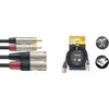 Audio kabelis Stagg NTC3CMXMR, 3m