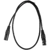 Audio kabelis XLR-XLR, f/m, 1m, Cascha HH 2086