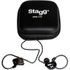 Ausinės į ausis įkišamos Stagg SPM-235 BK (juodos)