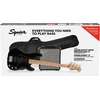 Bosinės gitaros komplektas Fender Aff Bass PJ Pack + Rumble 15, juodas