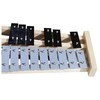 Chromatinis metalofonas su dėklu V-TONE DC 27 SET