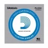 D'Addario Styga akustinei / elektrinei gitarai D'Adario PL024 .024