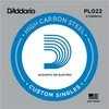 D'Addario Styga akustinei / elektrinei gitarai D'Adario PL022 .022