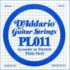 D'Addario Styga akustinei gitarai D'Adario PL011 .011