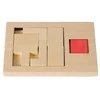 Dėlionė Fridolin "Extra Piece", T-square 2, medinė
