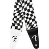 Diržas gitarai Fender Checker Poly Strap, šachmatinis