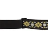 Diržas gitarai Fender Pasadena Woven, geltonasis dobilas
