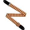 Diržas ukulelei Cascha Jacquard - Checker Oranžinis CUS-JW4