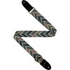 Diržas ukulelei Cascha Jacquard - Ethnic žalias CUS-JW2