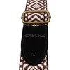 Diržas ukulelei Cascha Jacquard - Ethnic Brown CUS-JW6