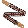Diržas ukulelei Cascha Vegan - Ethnic Raudona Stripes CUS-VC10