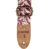Diržas ukulelei Cascha Vegan - Mauve Leaves CUS-VC4