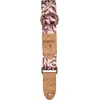 Diržas ukulelei Cascha Vegan - Mauve Leaves CUS-VC4