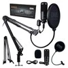 Dna Professional USB kondensatorinio mikrofono komplektas DNA CM USB KIT