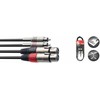 Dvigubas kabelis XLR/RCA (f/m) Stagg STC060CMXF, 60 cm