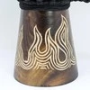 Džembė Terre Carved - Liepsna 25 cm