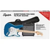 Squier Elektrinės gitaros komplektas Fender Affinity Strat HSS + Frontman 15G, mėlyna