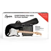 Elektrinės gitaros komplektas Fender Squier Sonic Strat + Frontman 10G, Juoda