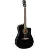 Elektro akustinė gitara Fender CD-60SCE Dread, Juodas WN