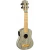 Elektro-akustinė Soprano ukulelė Cascha Bamboo Graphite HH 2315E