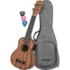 Elektro-akustinė soprano ukulelė kairiarankiams Cascha Mahogany HH 2026EL