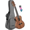 Elektroakustinė koncertinė ukulelė Cascha Mahogany HH 2035E