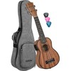 Elektroakustinė soprano ukulelė Cascha Mahogany HH 2026E
