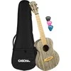 Elektroakustinė tenorinė ukulelė Cascha Bamboo Graphite HH 2317E