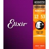 Elixir Eliksyras Stygos ak. gitarai Eliksyras 16052 0.012-0.053 Phosphor Bronze Nanoweb