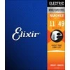 ELIXIR STRINGS Eliksyras Stygos el. gitarai Eliksyras 12102 Nanoweb 11-49