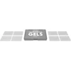 Gelis būgnams Remo Crown Control CC-2000-00 8 vnt. Clear