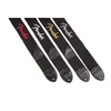 Gitaros diržas Fender yellow logo poly strap, juodas