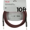 Instrumentinis kabelis Fender Professional Raudona Tweed 3m